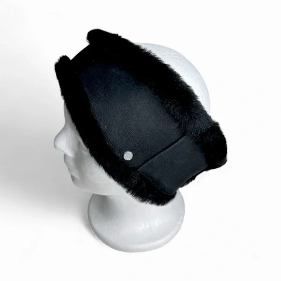 UGG Black Shearling Headband - Picture 2 of 12